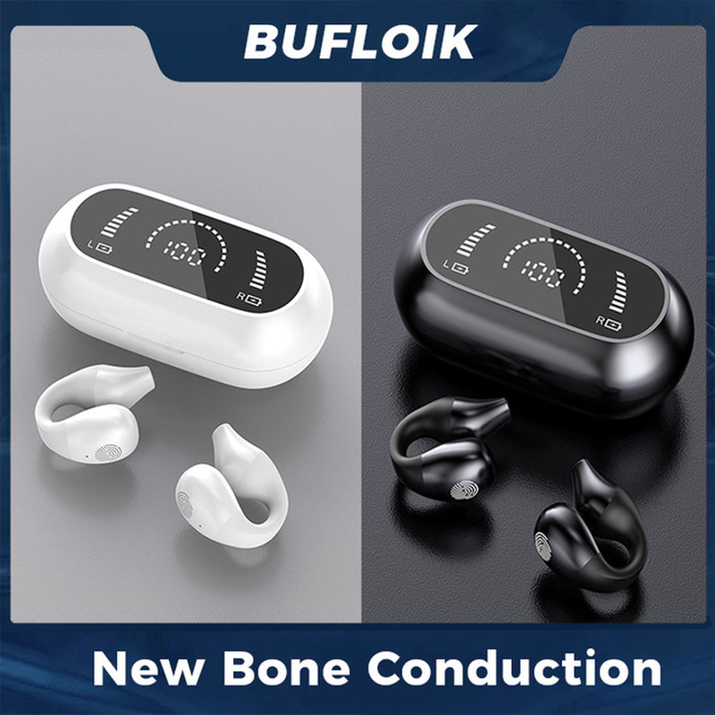 Fashion Wireless Bone Conduction Bluetooth Earphones 