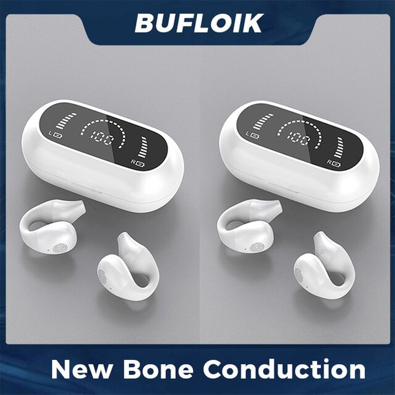 Fashion Wireless Bone Conduction Bluetooth Earphones 